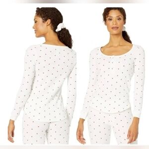 ❤️ Plush ❤️ Thermal Hearts Pajama Set